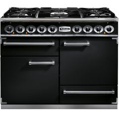 Falcon 76810,Range cooker, 1092 DE LUXE DF/NG BLACK BRASS TRIM