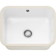 Franke VBK11050 White, Sinks Ceramic Undermount