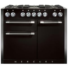 Mercury 93220, Dual fuel range cooker, ash black
