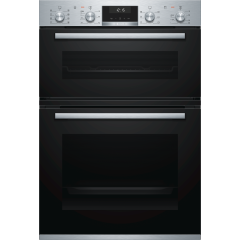 Bosch MBA5350S0B Electric double oven, stainless steel