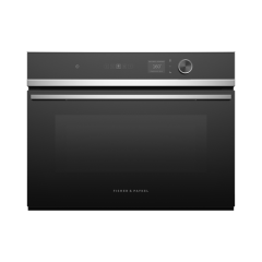 Fisher And Paykel OM60NDLX1 , Compact Combination Microwave 49L, 21 Function, 2.4" Screen + Dial, C