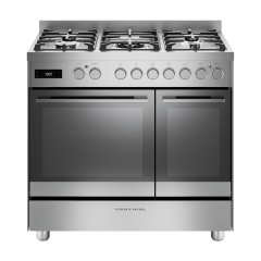 Fisher And Paykel OR90L7DBGFX2 Stainless Steel, 900mm Wide Double Door - Double Multifunction Ovens 