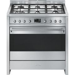 Smeg A1-9 Dual Fuel Range Cooker, 90cm