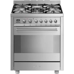 Smeg C7GPX8  70cm Stainless steel Single Cavity Dual Fuel Cooker