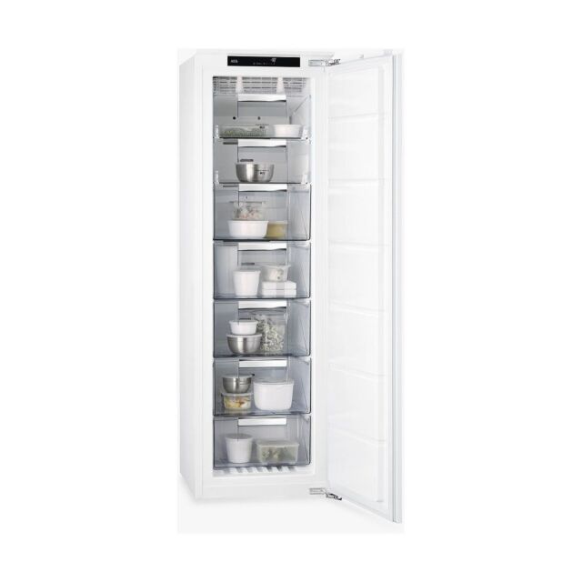 AEG ABB818F6NC, Integrated frost free freezer
In column cabinet Freezer, F energy, No Frost, LCD touch controls, Frostmatic, Doo