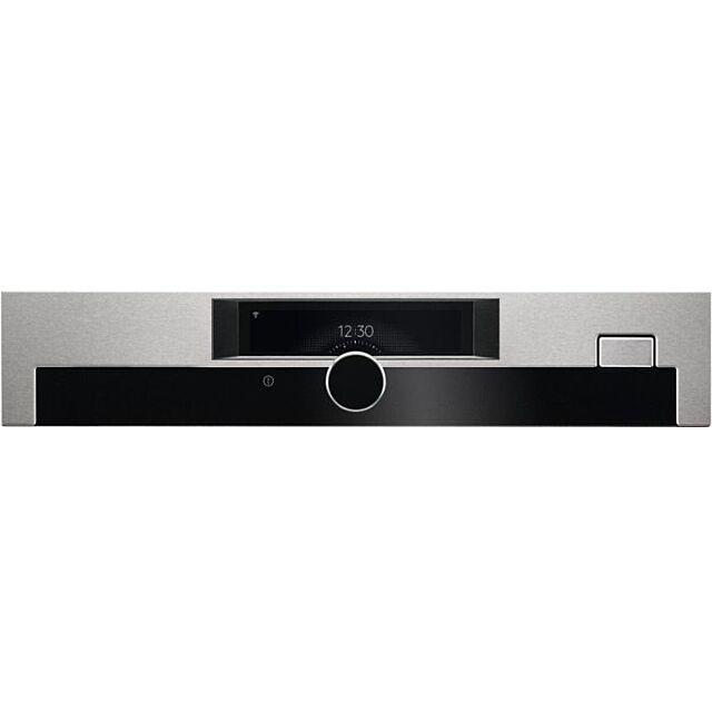 AEG BSE978330M, Single electric, pyro clean oven
Connected SteamCrisp Quarter Steam + Pyrolytic oven with Command Wheel control, HD