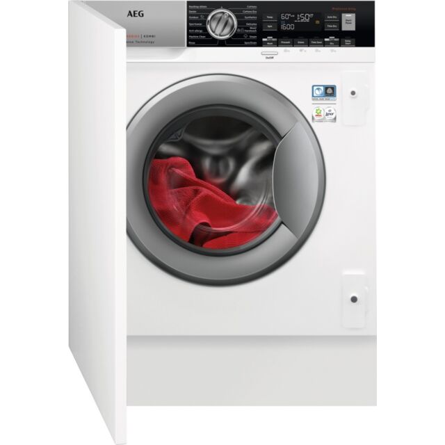 AEG L7WC8632BI , 8Kg Wash, 4Kg Dry, 1600rpm Integrated Washer Dryer