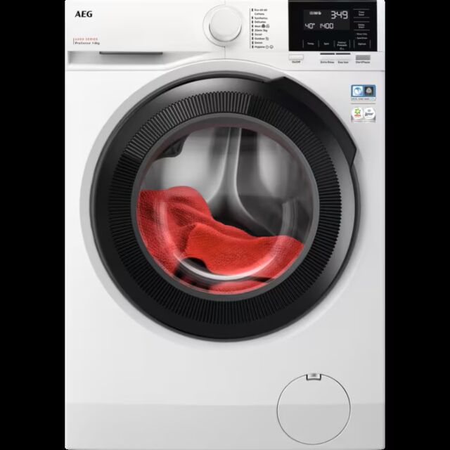 AEG LFED61844B White, 6000 Prosense® 8 Kg Washing Machine