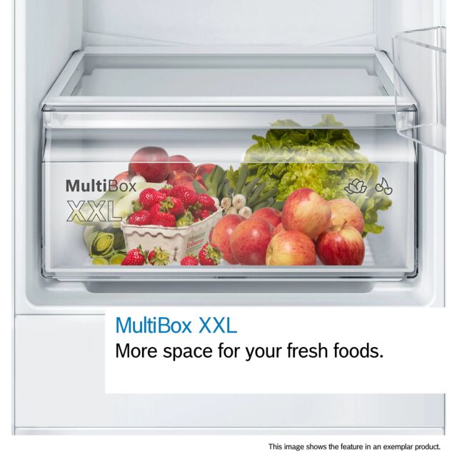 Bosch KIR81ADD0G N/A, Series 6, Built-In Fridge, Soft Close Flat Hinge