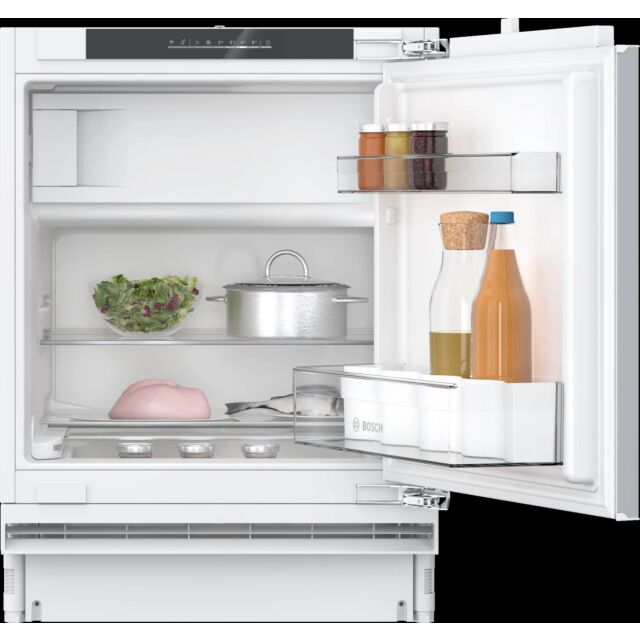 Bosch KUL22VFD0G , 82x59.8 under counter fridge with ice box, 2 vegetable drawers, 1 with sliding li