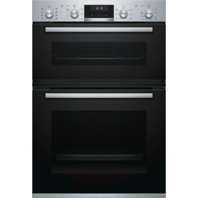 Bosch MBA5350S0B Electric double oven, stainless steel