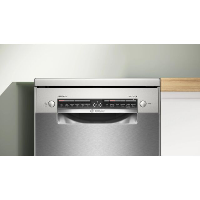 Bosch SPS4HMI49G Stainless Steel, Slimline, 6 programmes, Vario Flex baskets, Vario Drawer, 5 option