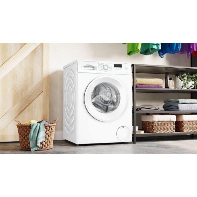 Bosch WGE03408GB , 8kg 1400 Spin Washing Machine - White