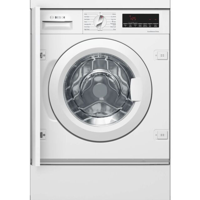 Bosch WIW28502GB , Capacity 8kg, 1400rpm, TimeLight, Reload, SpeedPerfect, 24hr time delay, BLDC mot
