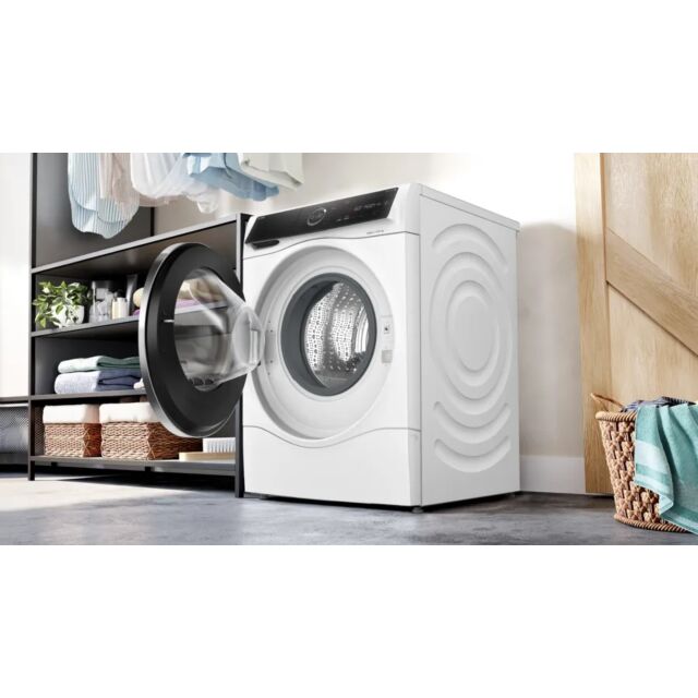 Bosch WNC25410GB White, Capacity 10.5kg/ 6kg, 1400rpm, i-DOS, Home Connect, Iron Assist, Anti Stain,
