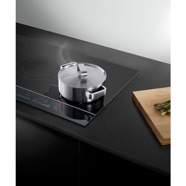 Fisher And Paykel CI905DTB4 900mm Wide 'Touch + Slide Control' Frameless 5 Zone Induction Smart Zo