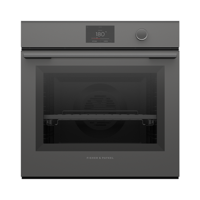 Fisher And Paykel OB60SMPTDG1 , Built-in Oven Single 600mm 72L, 16 Function, 5inch Touchscreen + Dial,