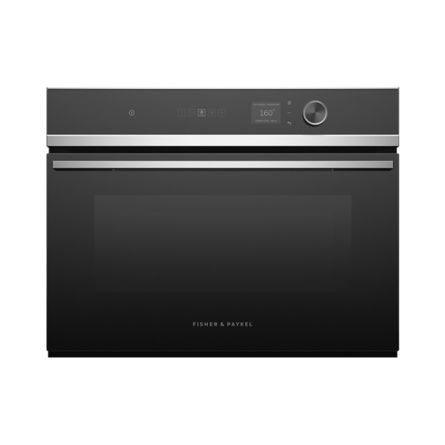 Fisher And Paykel OM60NDLX1 , Compact Combination Microwave 49L, 21 Function, 2.4inch Screen + Dial, C