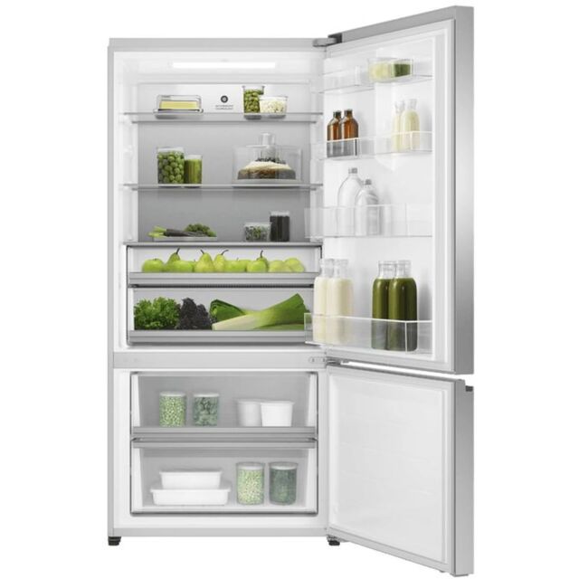 Fisher And Paykel RF505BRNQX1 Stainless Steel, Fridge Freezer 790mm, Recessed Handle, Stainless Stee