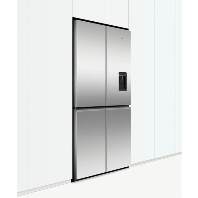 Fisher And Paykel RF605QNUVX1 Stainless Steel, Fridge Freezer Quad Door 905mm, Recessed Handle, Stai