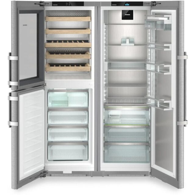 Liebherr XRCST5295 Stainless Steel, 2 Zone Wine, InfinitySpring, IceMaker (Fixed Water Connection),