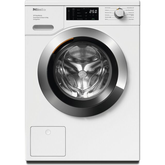 Miele WEE385 WCS White, 8kg 1400 Spin Washing Machine - Lotus White