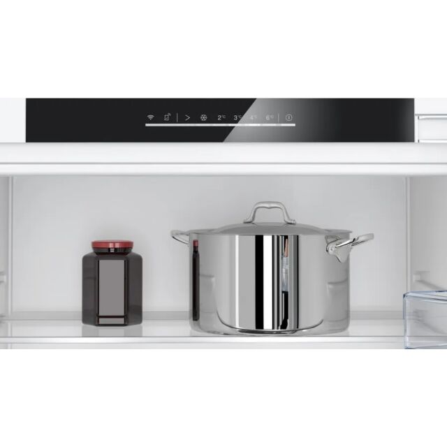 Neff KU1212FE0G , 82x59.8 under counter fridge, 2 vegetable drawers, LED with soft start, Fixed hing