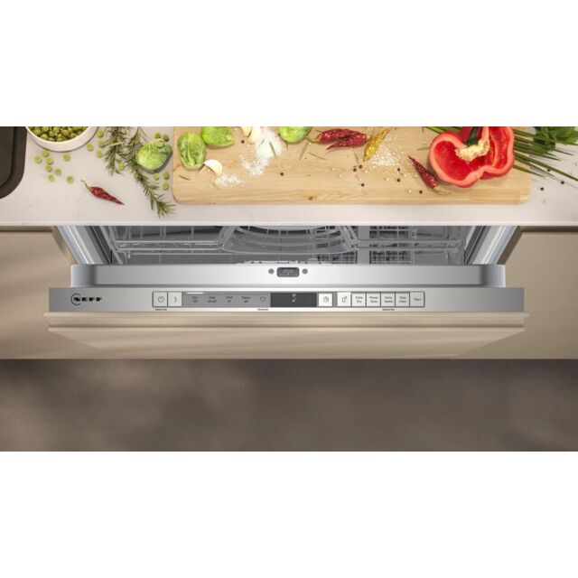 Neff S153HTX02G , 6 programmes, Normal baskets, 5 options, InfoLight, 46dB, 9L, 3/6/9 time delay, 13