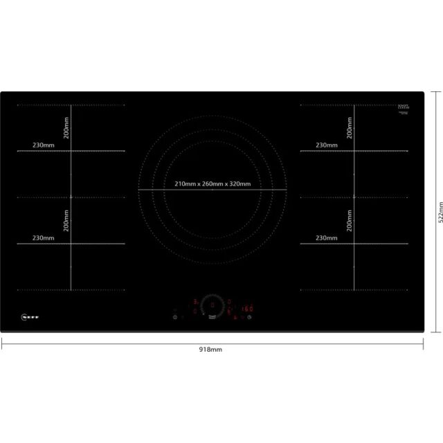 Neff T69FHV4L0 , 90Xm Induction Hob