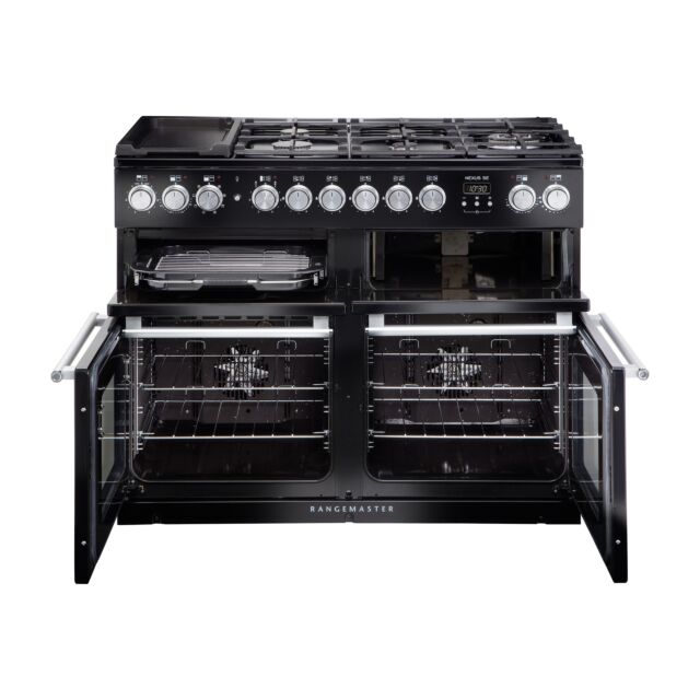 Rangemaster 118200 Black, Nexus Se 110Cm Dual Fuel