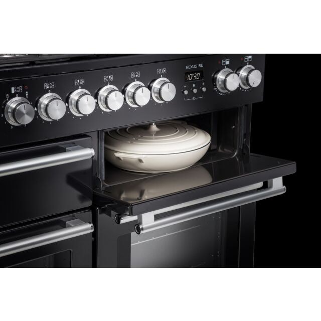 Rangemaster 118200 Black, Nexus Se 110Cm Dual Fuel
