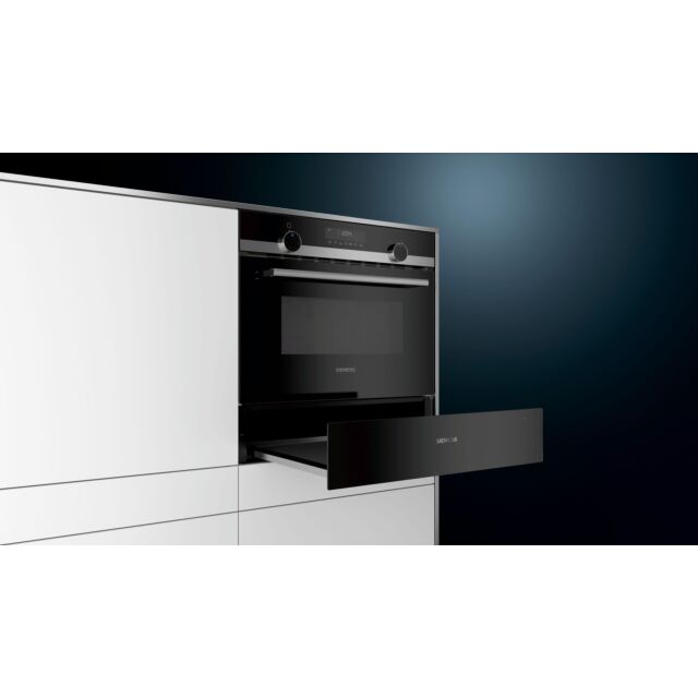 Siemens BI510CNR0B, Warming drawer, 14cm stainless steel