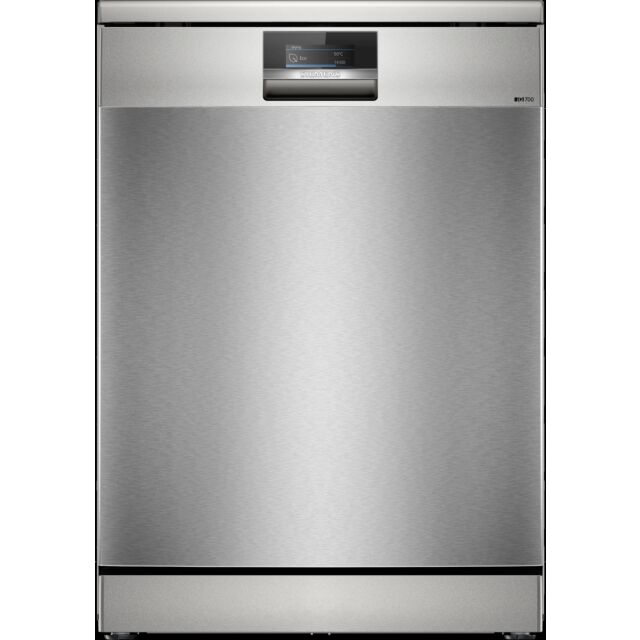 Siemens SN27TI02CE Stainless Steel , Iq700, Free-Standing Dishwasher, 60 Cm, Brushed Steel Anti-Fing