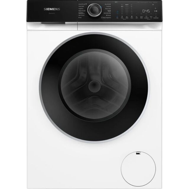 Siemens WG56H2A9GB White, Iq500 Washing Machine, Front Loader 10 Kg Max. 1600 Rpm