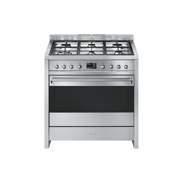 Smeg A1-9 Dual Fuel Range Cooker, 90cm