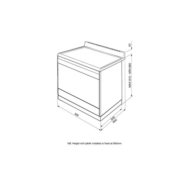 Smeg SUK91MFX9 90cm Dual Fuel single cavity range cooker