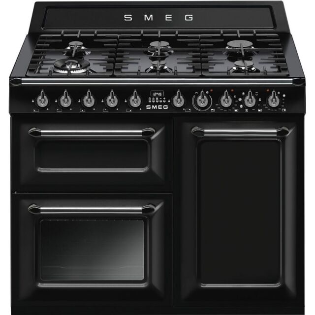 Smeg TR103BL 100cm Dual fuel range cooker 