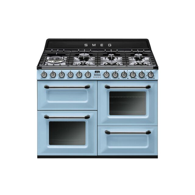 Smeg TR4110AZ Pastel Blue Dual Fuel Cooker *Available in other colours