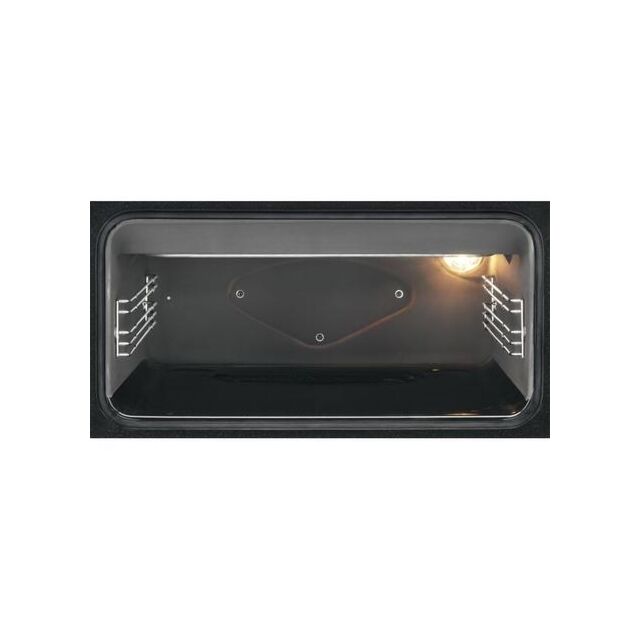 Zanussi ZCV66370WA , 60cm Electric Double Oven with Ceramic Hob - White