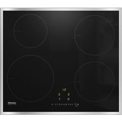 Miele KM7201FR Induction hob, 4 zone, stainless steel frame