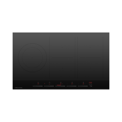 Fisher And Paykel CI905DTB4 900mm Wide 'Touch + Slide Control' Frameless 5 Zone Induction Smart Zo