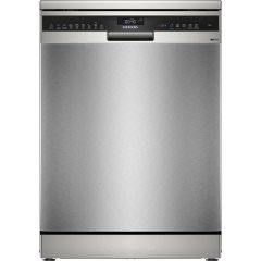 Siemens SN25EI13CE Stainless Steel, Iq500, Free-Standing Dishwasher, 60 Cm, Brushed Steel Anti-Finge