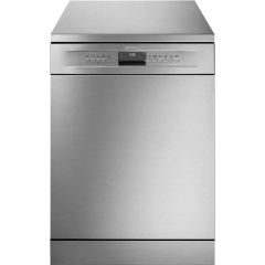 Smeg DF344BX Stainless Steel, 60cm Freestanding Dishwasher Stainless Steel